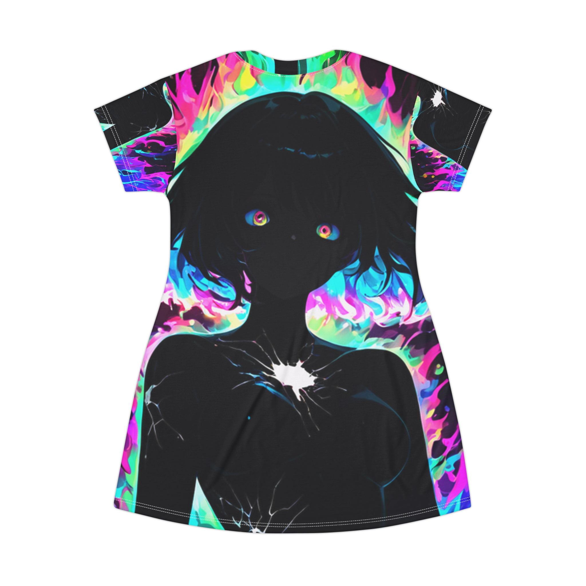 Cosmic Aura - All-Over Print Dress
