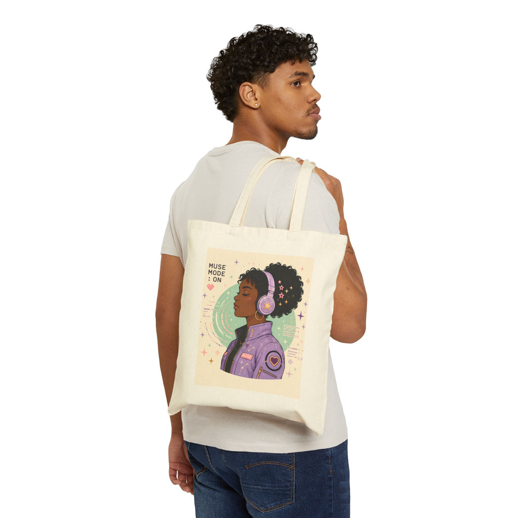 Canvas Tote Bag - Muse Mode On