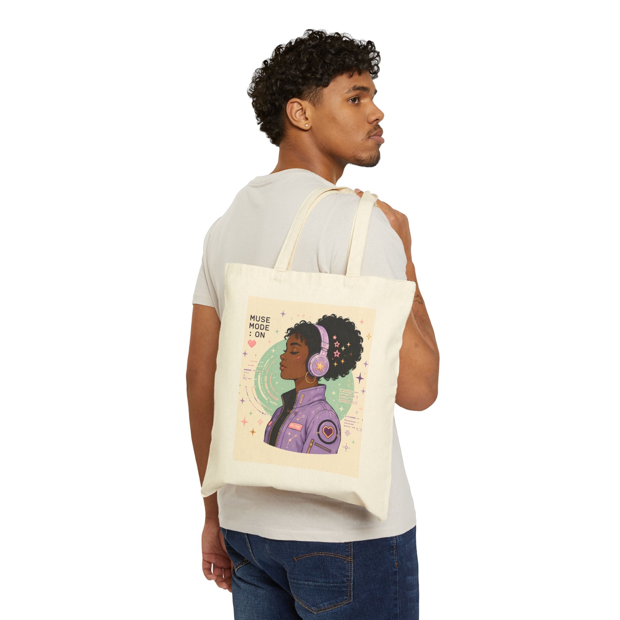 Canvas Tote Bag - Muse Mode On