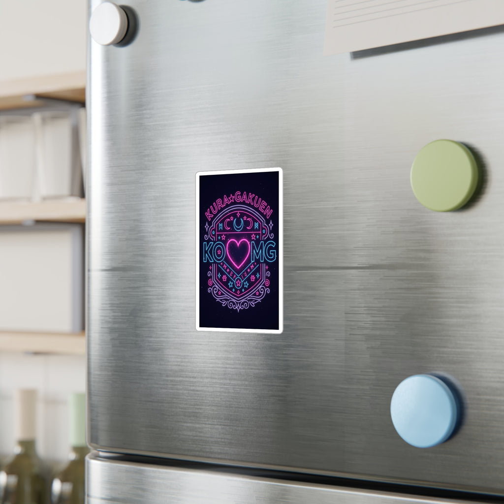 Stealth & Glitter — KuraGakuen Crest Vinyl Decal