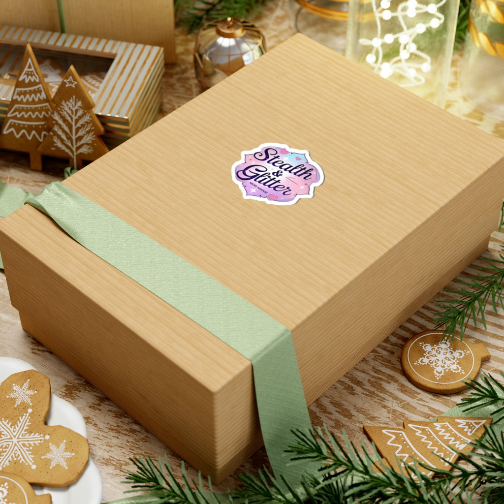 Stealth & Glitter — Signature Pastel Logo by Miori Ananse