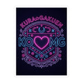 Stealth & Glitter — KuraGakuen Crest Vinyl Decal