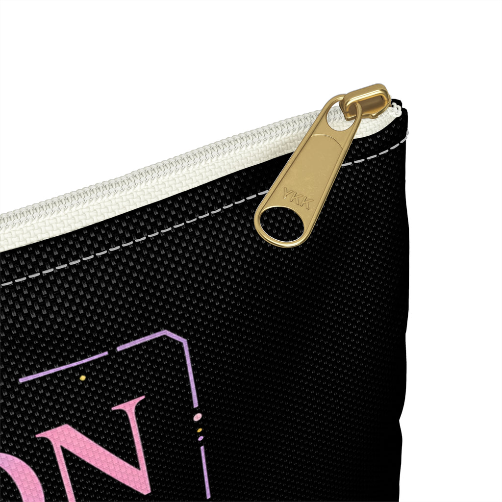Emotion Pixel Heart Accessory Pouch — Retro Gamer Cosmetic Bag