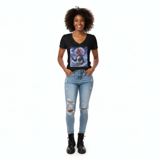 Stealth & Glitter – Cosmic Entry Tee