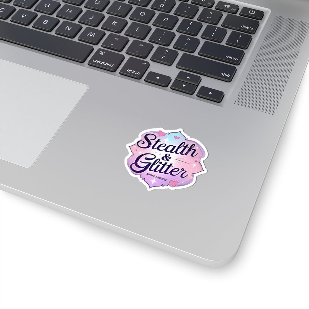 Stealth & Glitter — Signature Pastel Logo by Miori Ananse