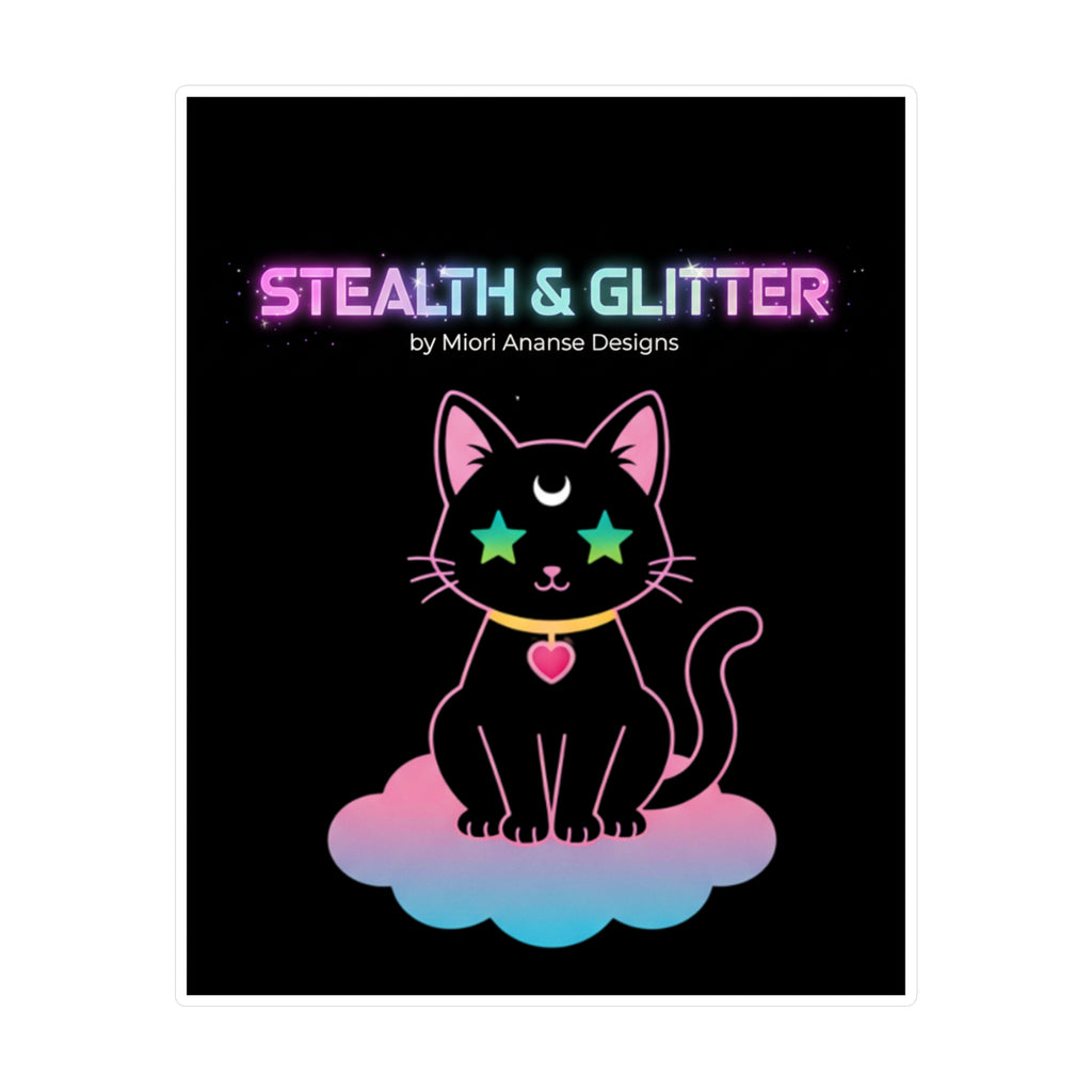 Stealth & Glitter — Sticker Pack (3 Designs) | Brand Starter Bundle