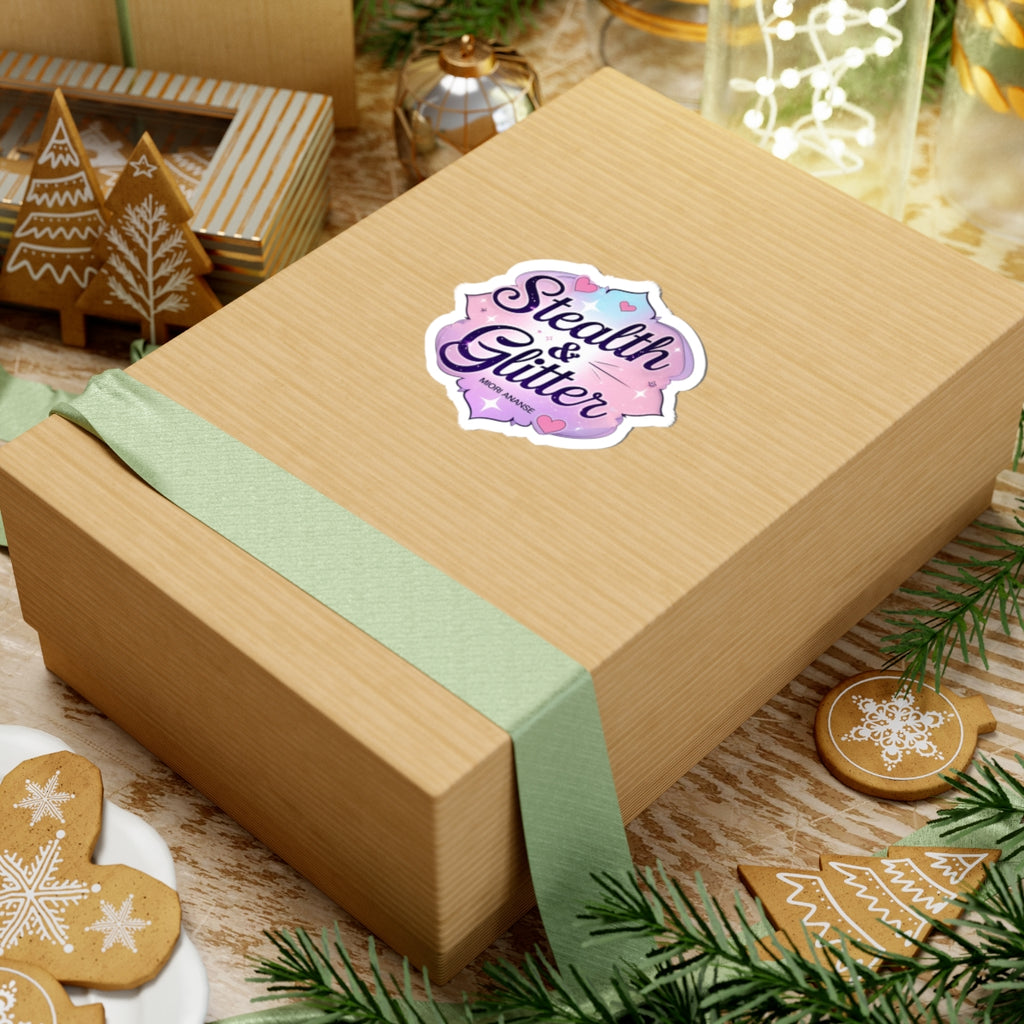 Stealth & Glitter — Signature Pastel Logo by Miori Ananse
