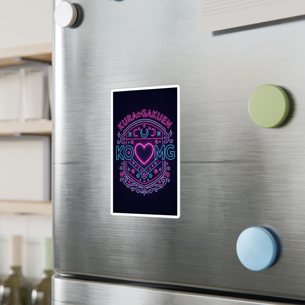Stealth & Glitter — KuraGakuen Crest Vinyl Decal