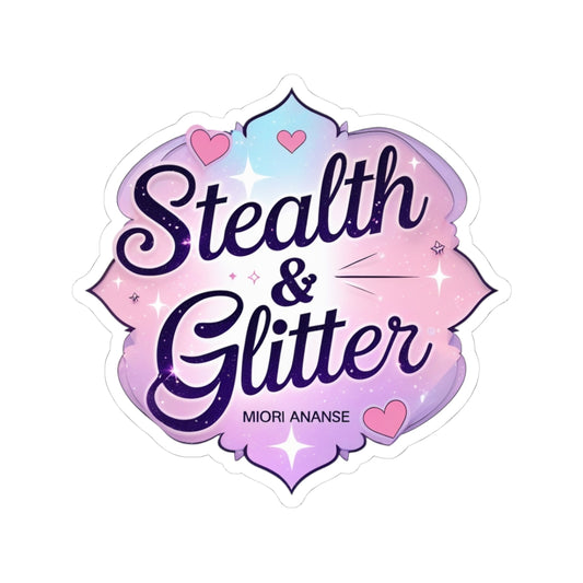 Stealth & Glitter — Signature Pastel Logo by Miori Ananse