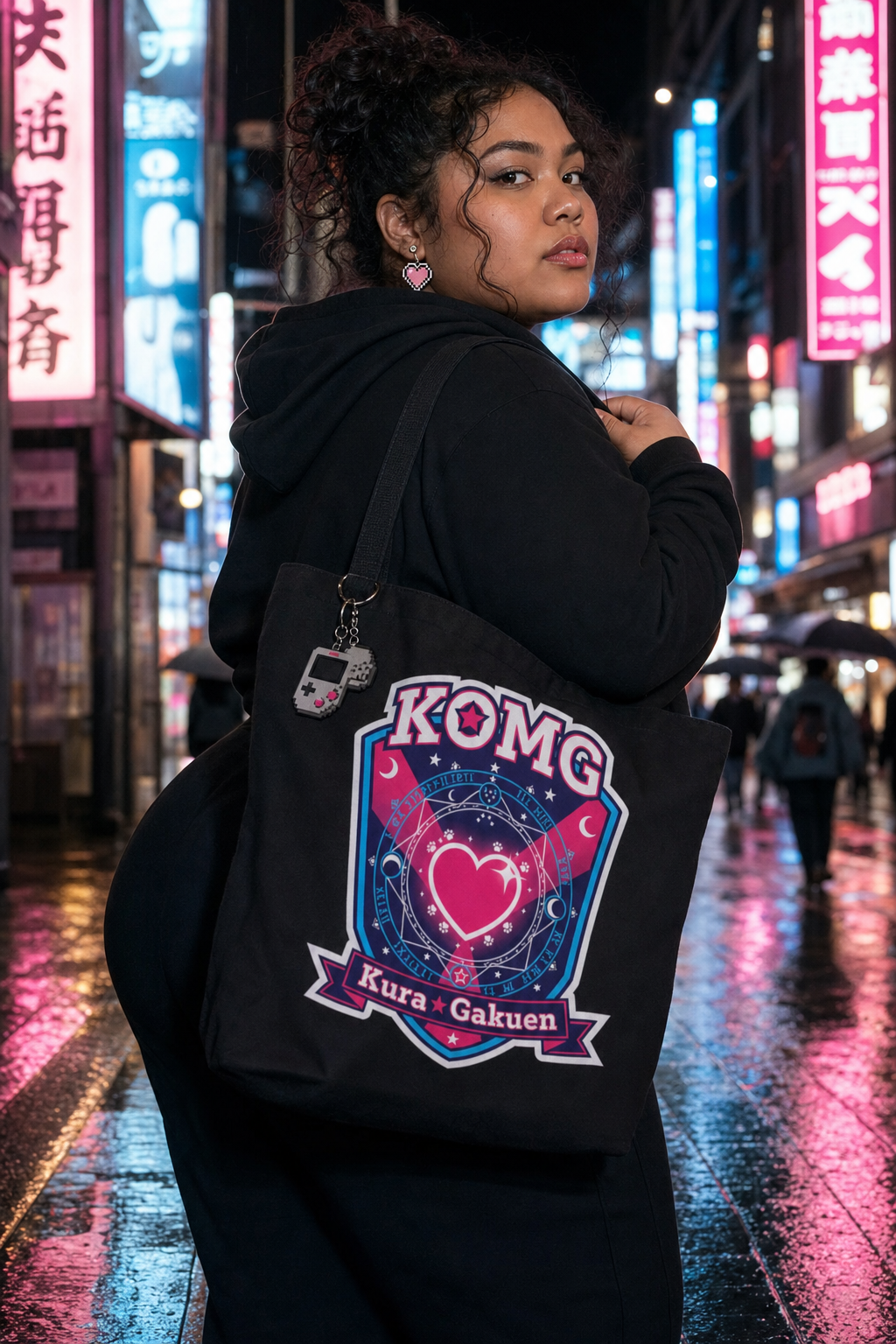 Canvas Tote Bag — KOMG School Emblem